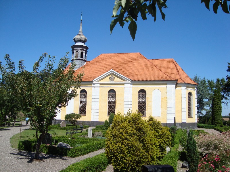 Damsholte Church, Møn, Denmark