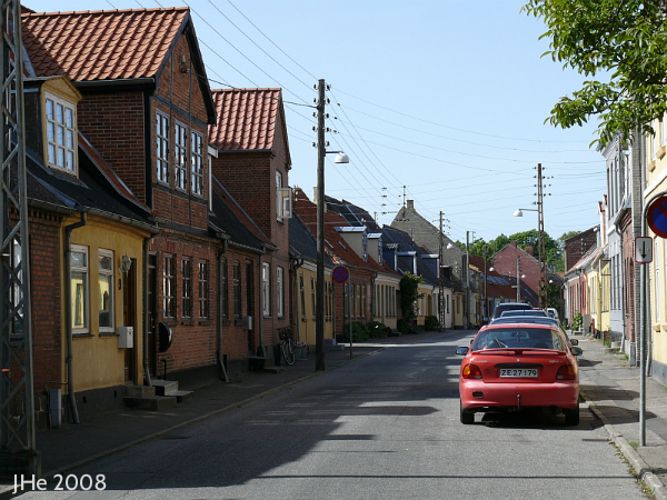 Rådhusgade, Stege, Møn, photo by JHe 2008