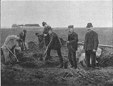 Excavation at Mandemarke 1905